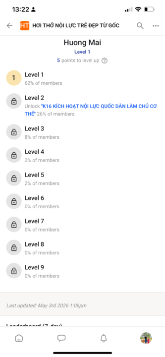 Học bài mới