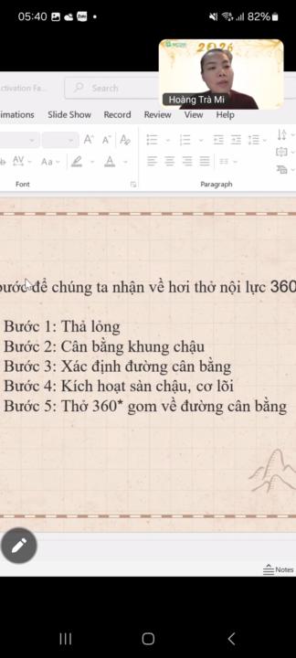 5 bước thở nội lực