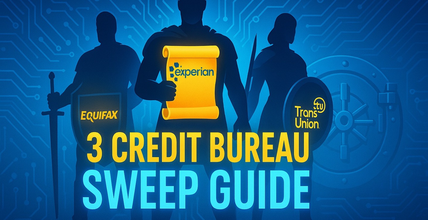 3 Credit Bureau Sweep Guide