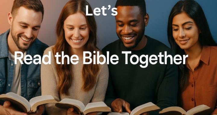 Let’s read the Bible together