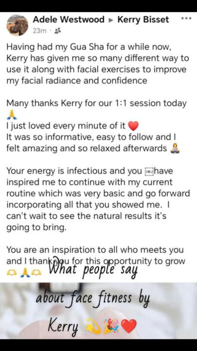 What my client said about me 