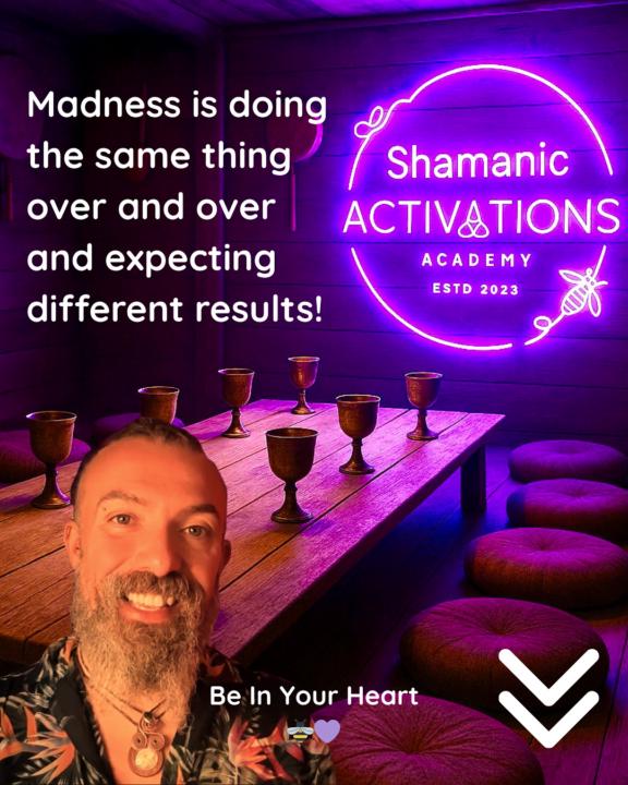 Madness is doing the same thing over and over… expecting different results!