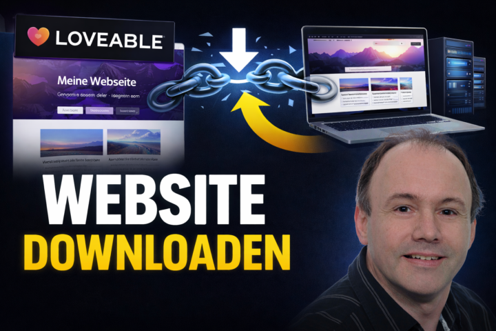 In Lovable erstellte Webseite herunterladen