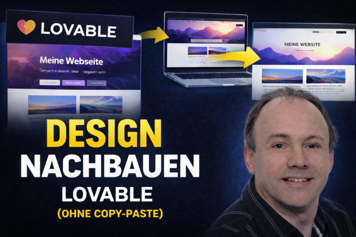 Hier wieder ein Häppchen aus meinem Kurs "Webdesign mit Lovable"