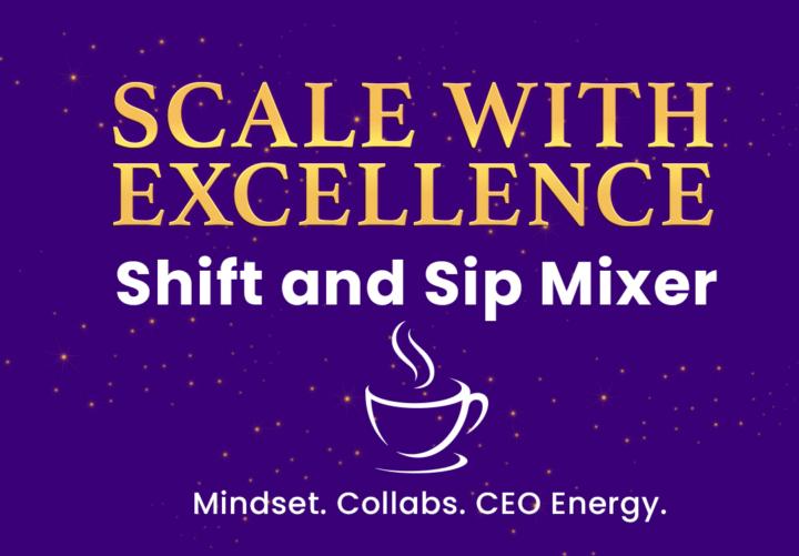 The Shift & Sip Mixer is TODAY!