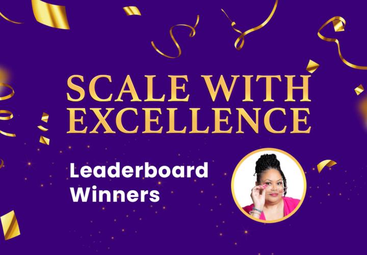 Leaderboard Winners for August! 😎