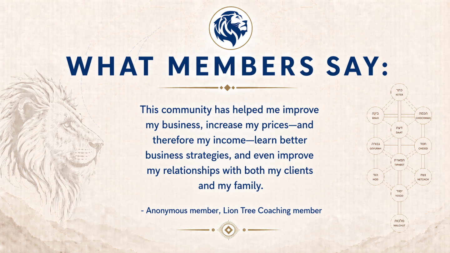 Lion Tree Coaching | Kabbalah