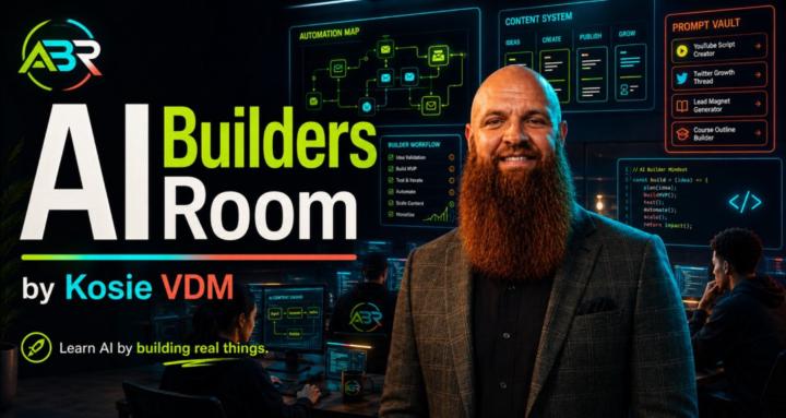 AI Builders Room by Kosie VDM