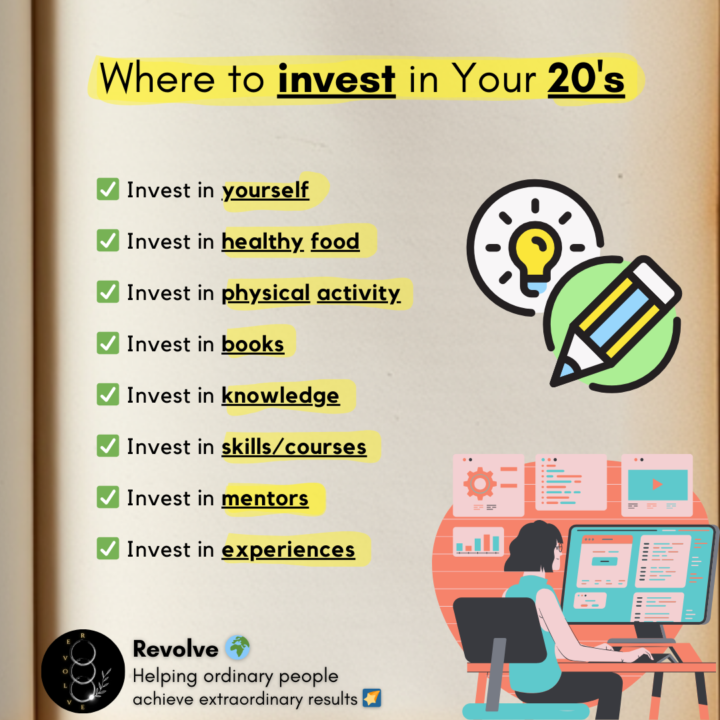 Where to invest in Your 20's? 📈