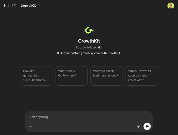 How to get the most from the GrowthKit GPT