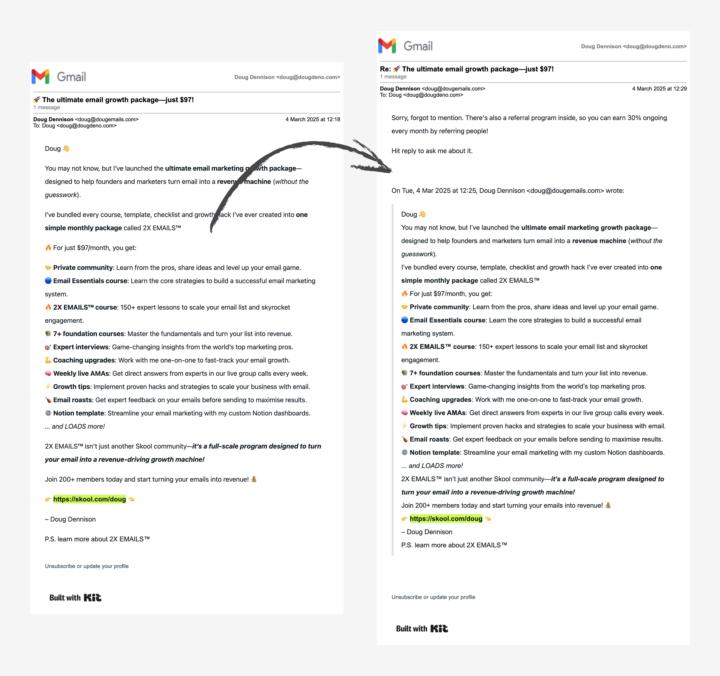 Two bites of the apple! 🍎