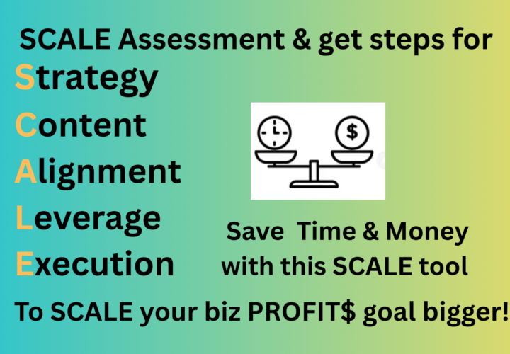 FREE SCALE Assessment Tool to grow your biz 