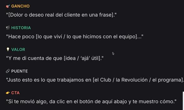 ESTRUCTURA DE UN ANUNCIO QUE NO PARECE ANUNCIO