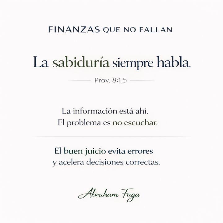 FINANZAS QUE NO FALLAN
