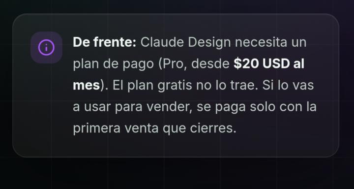 Si no pago la subscription de Claude AI no puedo hacer la presentacion? 