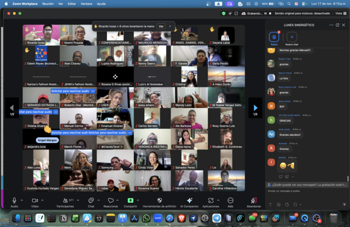 ⭐ Familia Sinergética: ¡Califiquen la clase de hoy!