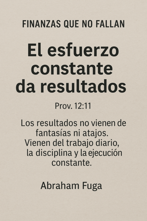 FINANZAS QUE NO FALLAN