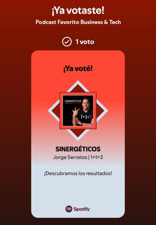 VOTA | SINERGÉTICOS