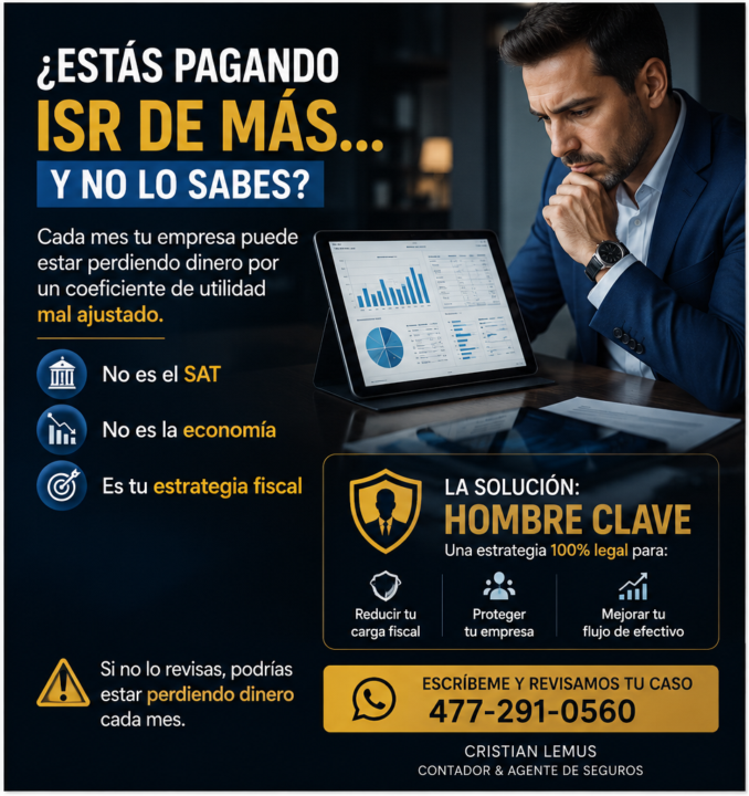 ESTAS PAGANDO ISR DE MÁS