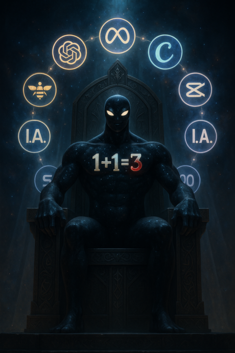 La imagen mas sinergética que la IA puede crear