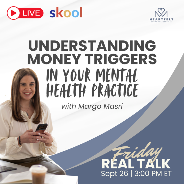 Tomorrow: Let’s Break Free from Money Stress in Your Practice!