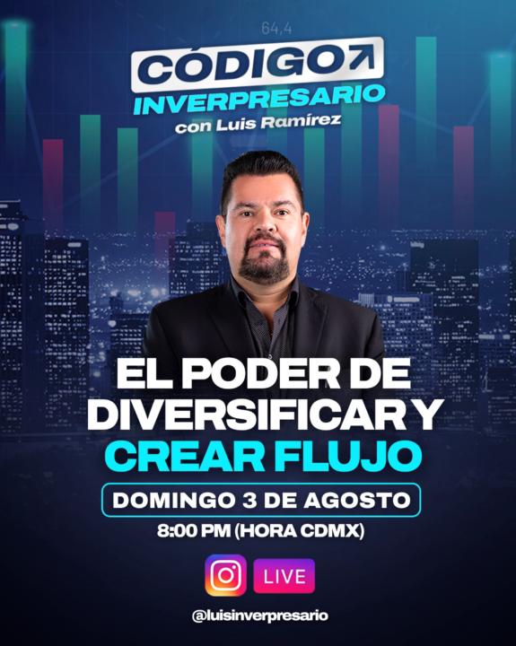 Código Inverpresario a las 8:00 PM (CDMX)