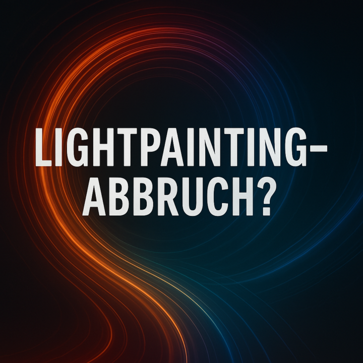 💬 "Lightpainting hab ich damals schon gemacht..."