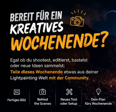 Bereit für ein kreatives Wochenende? ✨📸