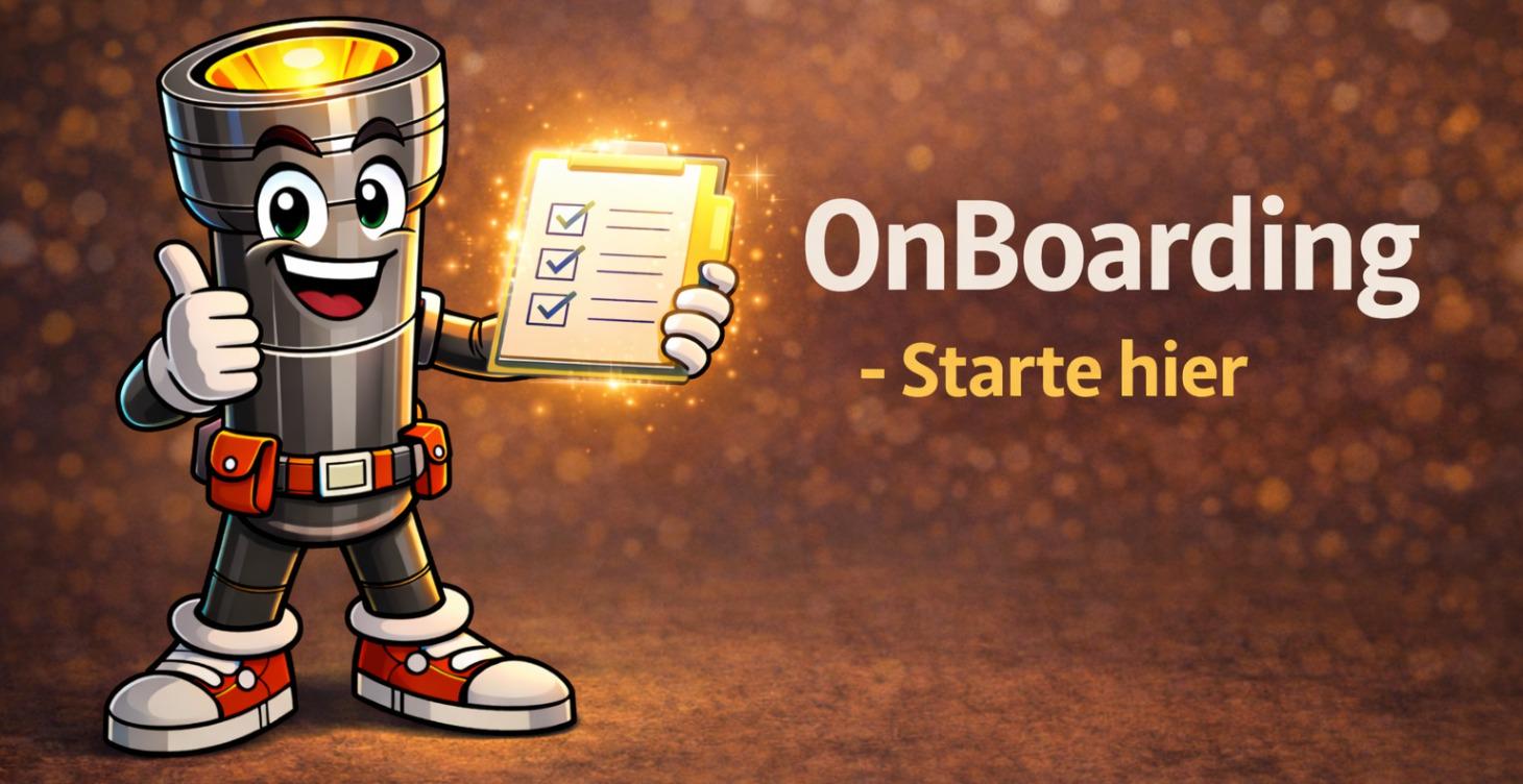 1. OnBoarding – Starte hier 🚀