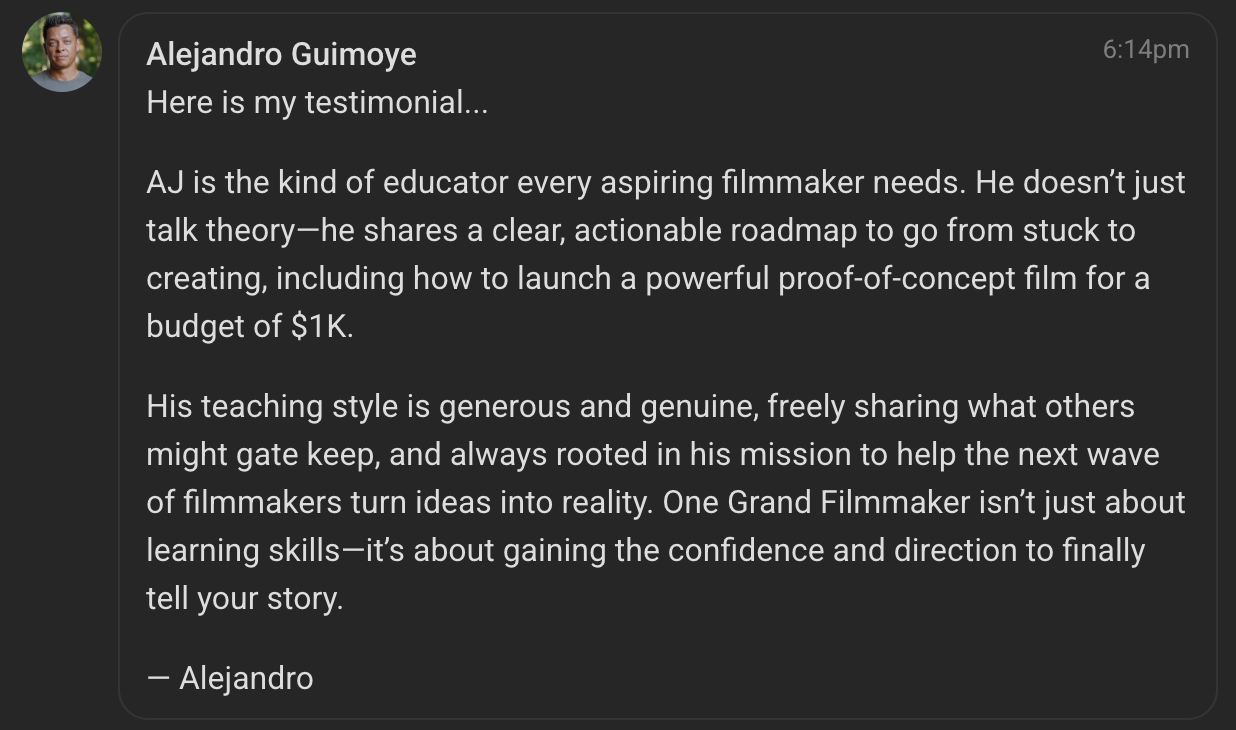 One Grand Film Skool