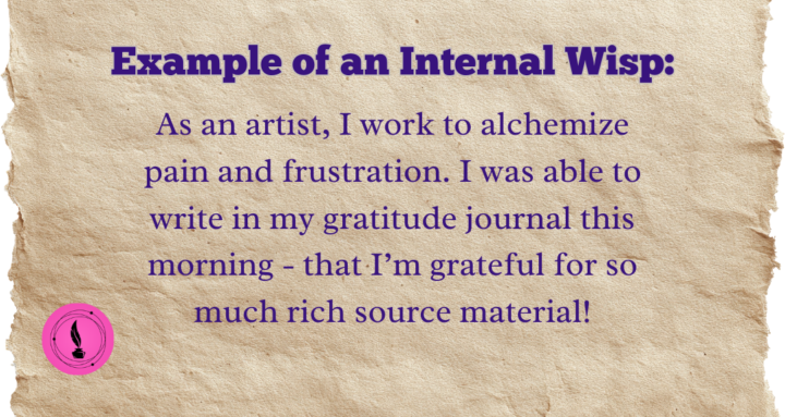 Internal Wisp - Example - A little Alchemy