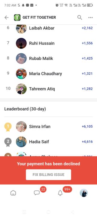 Top 10 on leaderboard winners