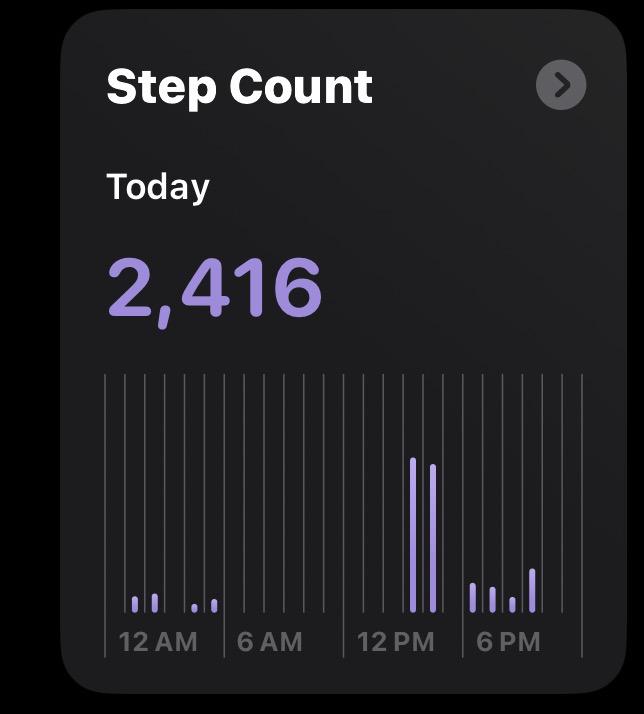 Step Count✅