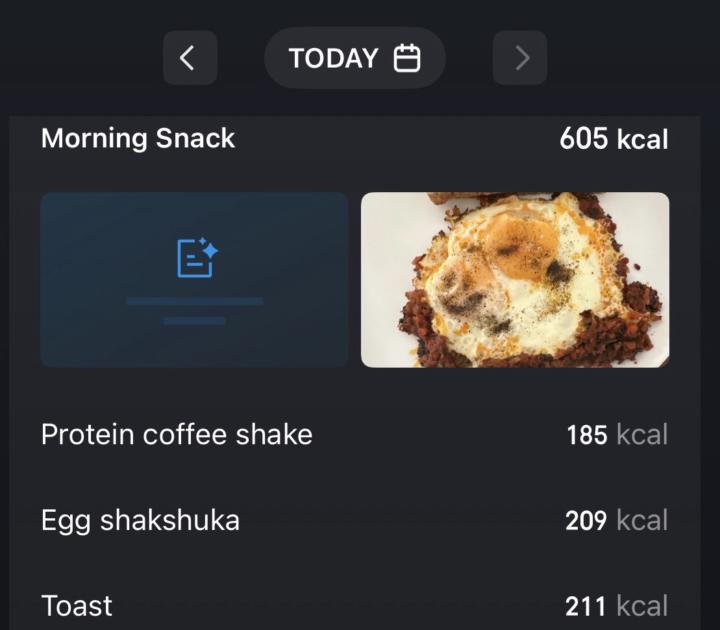 01 July 2026 Meal & workout  log 
