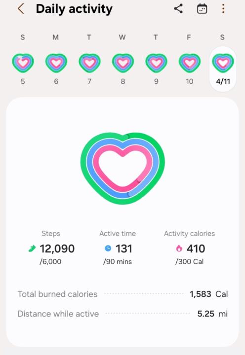 Saturday/ Sunday log