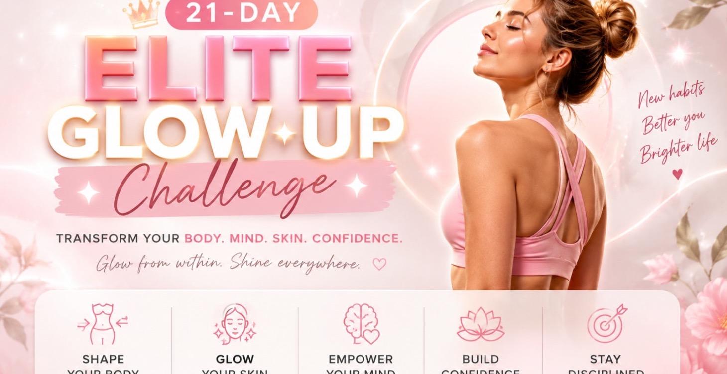 21-Day Elite Glow-Up Challenge