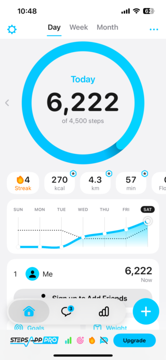 Day 4 (steps and zumba) 