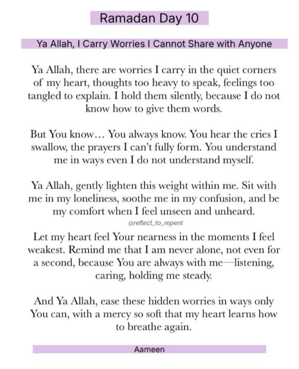 Ramadan Day 10