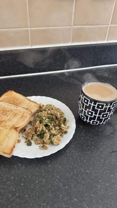 Breakfast and after breakfast 