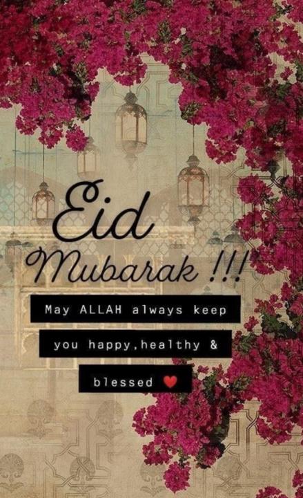 Eid Mubarak to all 