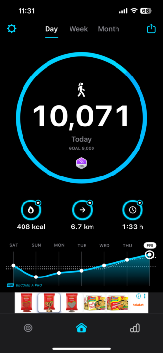 Day 10 Ramadan Challenge(walk)