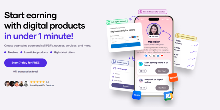 Launch a digital store (no tech)