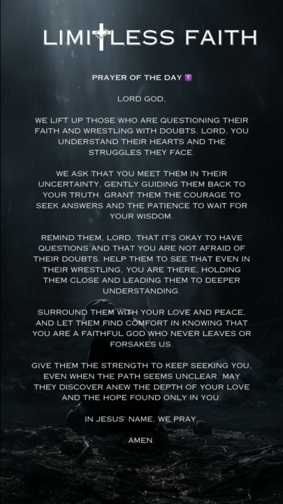 Prayer For The Day ✝️