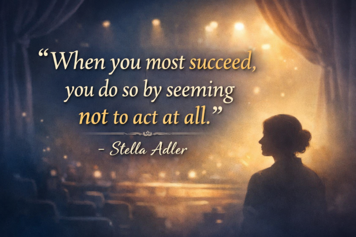 Actors Wisdom for Wednesdays!