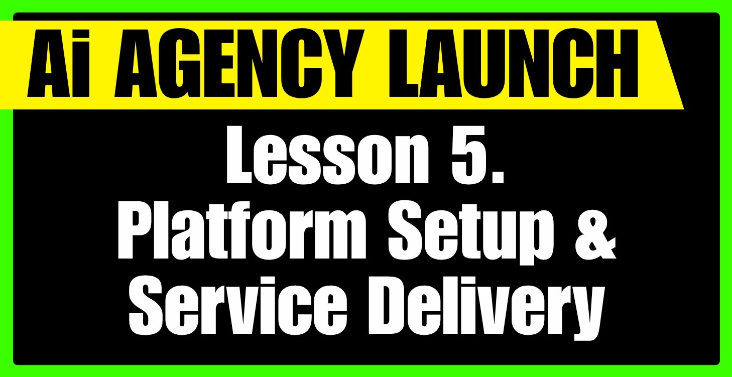 Platform Setup & Flawless Service Delivery