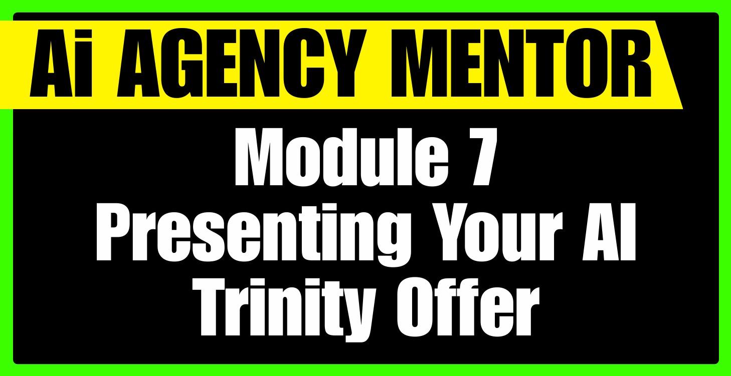 Presenting Your AI Trinity Offer