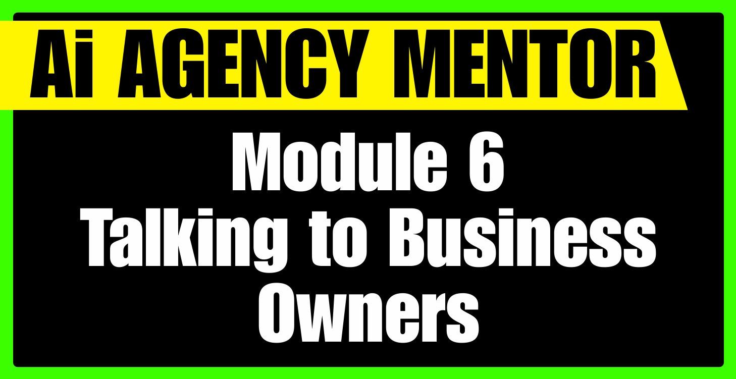 Talking to Business Owners