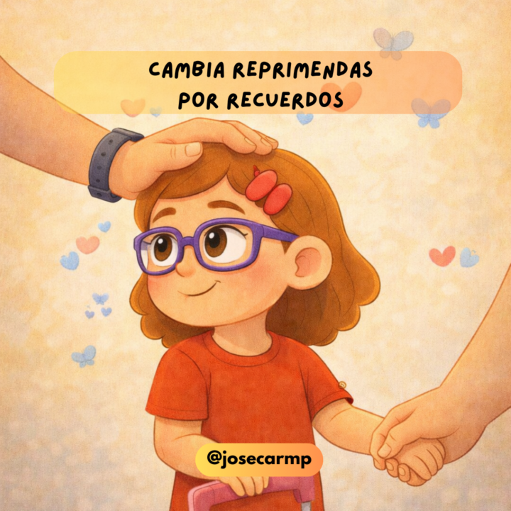 Cambia reprimendas por recuerdos