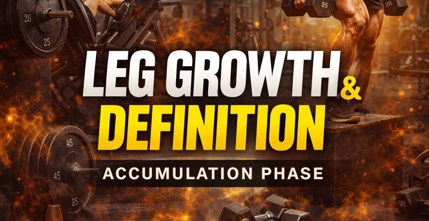 Leg Growth & Definition — Cycle 2 ( Accumulation)