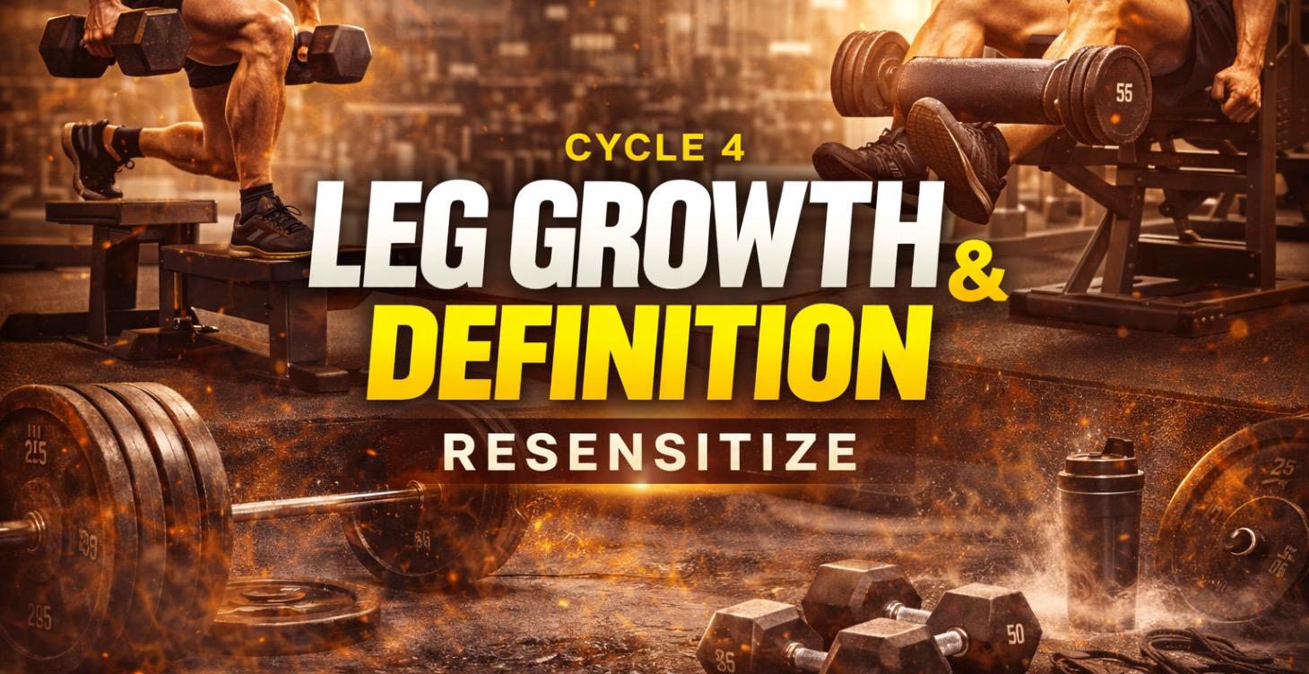 Leg Growth & Definition — Cycle 4 (Resensitize)